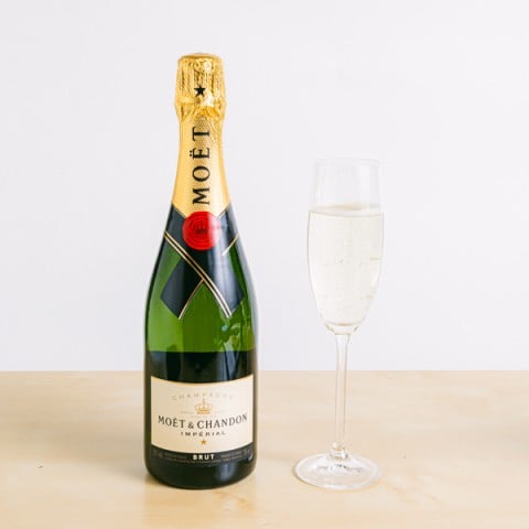 Moët & Sweet Embrace: Chocolate Gift Basket highlight