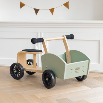 Wooden cargo bike Wooden cargo bike