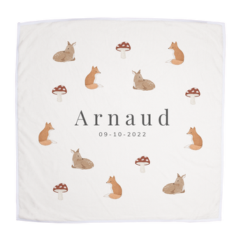 Cuddling Up: Personalised Baby Blanket Cuddling Up: Personalised Baby Blanket